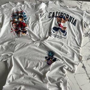 Shein Kids Boys Set of 3 Tee Shirts 10 yrs old